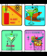 Retro 50&#39;s Coaster Set - $14.95