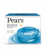 Pears soft and Fresh soap  - 125 gms (Pack of 3) - $17.16