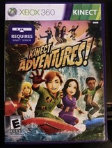 Kinect Adventures! Xbox 360 Video Game With Case And Manual - $1.49