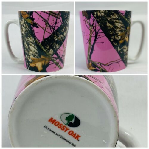 Primary image for MOSSY OAK Ceramic Coffee Mug Camouflage Woods Beverage Tea Cup 16oz