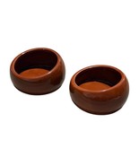 2 Porcelain Lopsided Pet Bowls – Small Animal or Cat Food &amp; Water Dishes  - $197.63 MXN