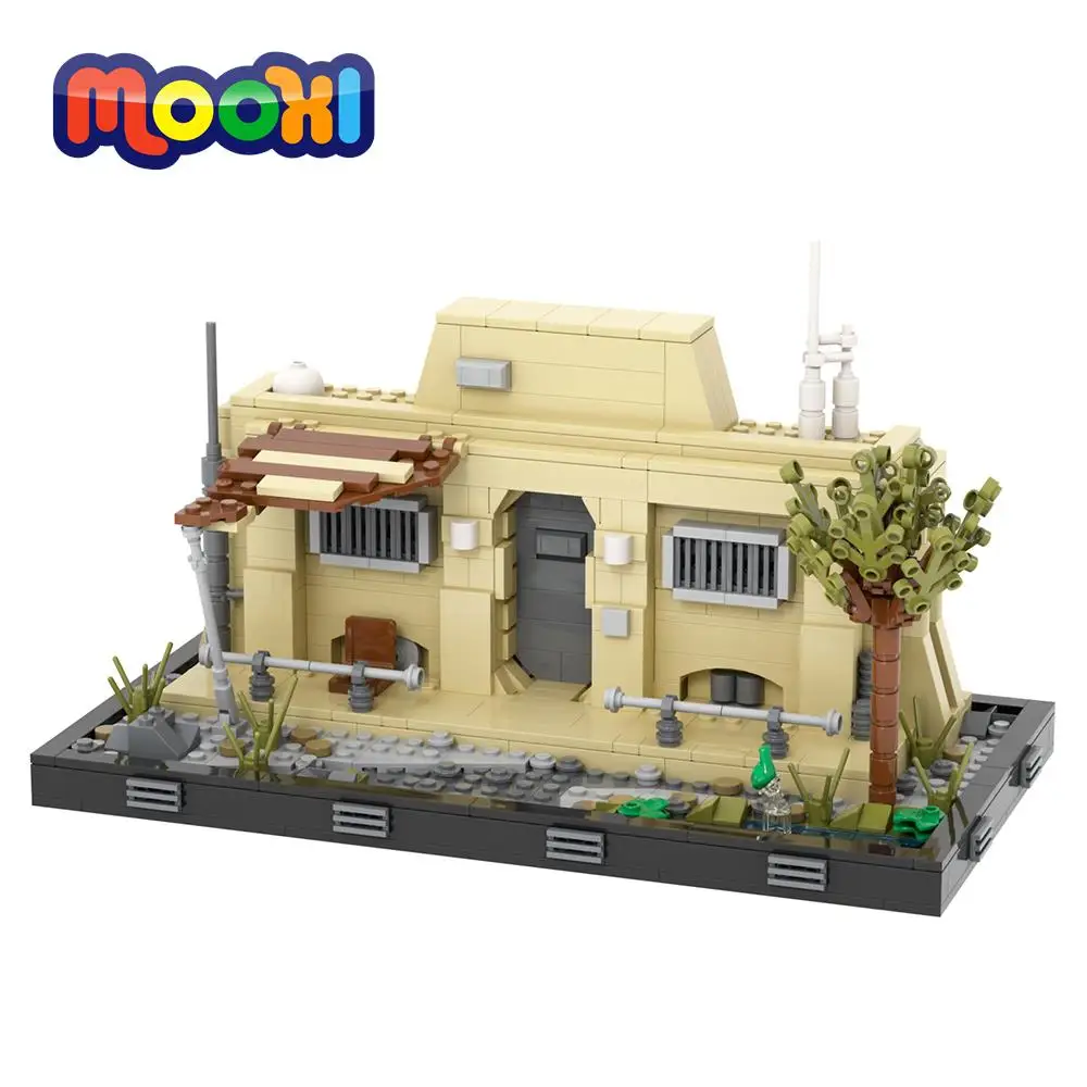 MOOXI Space War Movie House Scene Building Block DIY Brick Figure Model ... - £87.67 GBP+