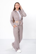 Suit (women’s), Summer,  Nosi svoe 8392-116 (korychnevyj-melanzh) - $115.85+