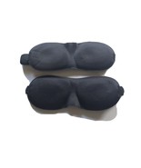 2pk Sleep Mask for Women and Men With  Adjustable Elastic Strap Black - $160.35 MXN