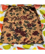 Bagatelle floral leafy corduroy knee length skirt 14 - $55.00