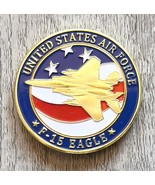 U S AIR FORCE F-15  STRIKE EAGLE Challenge Coin - £11.60 GBP