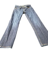 Signature Levi Strauss Co Girls Jeans Blue Size 12R Cotton Blend S67 Ath... - $13.30