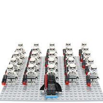 21Pcs Stormtrooper Army Star Wars Lego Moc Minifigures Toys - £26.33 GBP