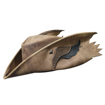 Bloodborne 4 Hunter&#39;s Leather Hat Brown - £304.21 GBP