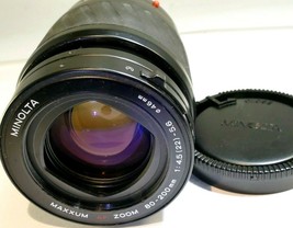 Minolta Maxxum AF 80-200mm f4.5-5.6 AF Lenti Per α37 α58 α68 Alpha Telephoto - $50.10