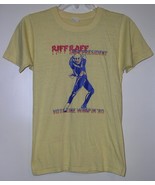 The Rocky Horror Picture Show Riff Raff Shirt Vintage 1980 Vote Time War... - £276.54 GBP