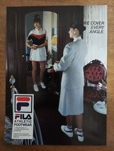 Athletic Footwear Business Or Play Every Angle Fila Sport 1987 Vintage P... - $8.90