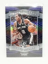 2023-24 Donruss Optic Kawhi Leonard Winner Stays Holo #18 San Antonio Spurs - £1.41 GBP