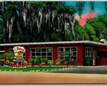 Redwood Inn Restaurant Tampa Floride Fl 1968 Chrome Carte Postale I8 - £3.25 GBP
