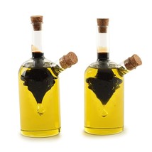 Norpro Oil and Vinegar Cruets, Set of 2, Clear - £25.57 GBP