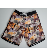 Bioworld Mens Size M Cats Kittens Swim Surf Shorts Mesh Lined Trunks Dra... - £11.80 GBP