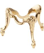 2 Bard's Shiny Brass-toned Egg Stand/Holder 1.375" Diameter Each - $21.95
