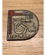 Delta Dragons 123rd MSB Challenger Coin Feel the Heat Mighty Main KG JD - $49.50