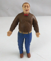 1996 Gordy The Three Stooges Curly 5&quot; Bendable Figure With Real Hair #070 - £12.25 GBP