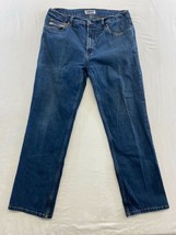Eldorado Blue Jeans Men&#39;s Size 34 Stretch Cotton Blend Straight Leg Denim - $14.84