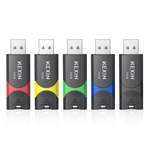 Flash Drive 64Gb Usb 3.0 Flash Drive 64 Gb Thumb Drive 5 Pack Memory Stick Usb D - £34.84 GBP