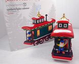 Dept 56 North Pole Christmas Village NORTHERN LIGHTS CABOOSE 4050968 READ - $140.00