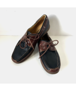 Johnston & Murphy Mens 12M Bower Two-Eye Boat Shoes Black Leather Vibram... - €51,15 EUR Johnston & Murphy Mens 12M Bower Two-Eye Boat Shoes Black Leather Vibram... - €51,15 EUR