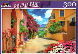 Pretty Streetin in Kefalonia, Greece - 300 Pieces Jigsaw Puzzle - $14.84