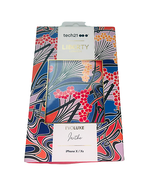 iPhone X Xs LIBERTY LONDON Phone case  | Tech 21 Evoluxe | Red Blue - £14.13 GBP