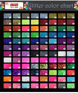 LNS High Quality nail art Glitter 1 Oz Jar 96 color LIST A color 1 -- 50 - €2,98 EUR