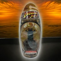 Indiana Jones Diecast Hangar 51 Rocket Sled Titanium Vehicle Stressed Packaging - £9.88 GBP