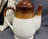 Vintage Brittany Stoneware Coffeepot Cook And Serve EUC - $17.82