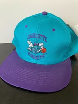 Vintage Charlotte Hornets Drew Pearson Snapback Hat - £15.71 GBP
