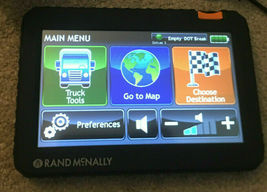 RAND MCNALLY TND-720 LIFETIME MAPS TRUCK GPS UPDATED 1 YEAR FREE SCREEN ... - $159.99
