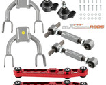 Front Upper A Arms Rear Camber Lower Control arms for 92-95 Civic 93-97 ... - $193.45