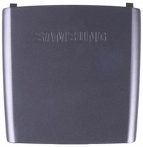 Genuine Samsung SGH-A437 Battery Cover Door Charcoal Gray Flip Cell Phone Back - £3.56 GBP