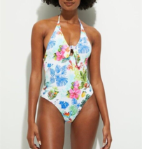 Desigual Halter Tropical Swimsuit ( XS ) - $19.77