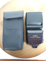 Minolta Program 3500 xi Flash Speedlite for Maxxum iISO Hotshoe and Case... - £16.50 GBP