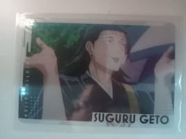 Suguru Geto | Official Bandai Jujutsu Kaisen Metal Cards Collection 3 - $11.85