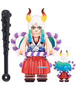 Yamato One Piece Custom Printed Lego Compatible Minifigure Brick Toys Gift - $74.80 MXN