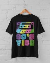 80’s Vibe Adult T-Shirt - Retro music inspired tee - £15.47 GBP