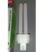 Osram 017594 Dulux D/E 13W/840 Lumilux Cool White 4-PIN lamp G24q-1 13W ... - $5.95