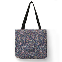 New Arrival Liberty Floral Pattern Women Handbag Large Shopping Bags for Groceri - £13.62 GBP