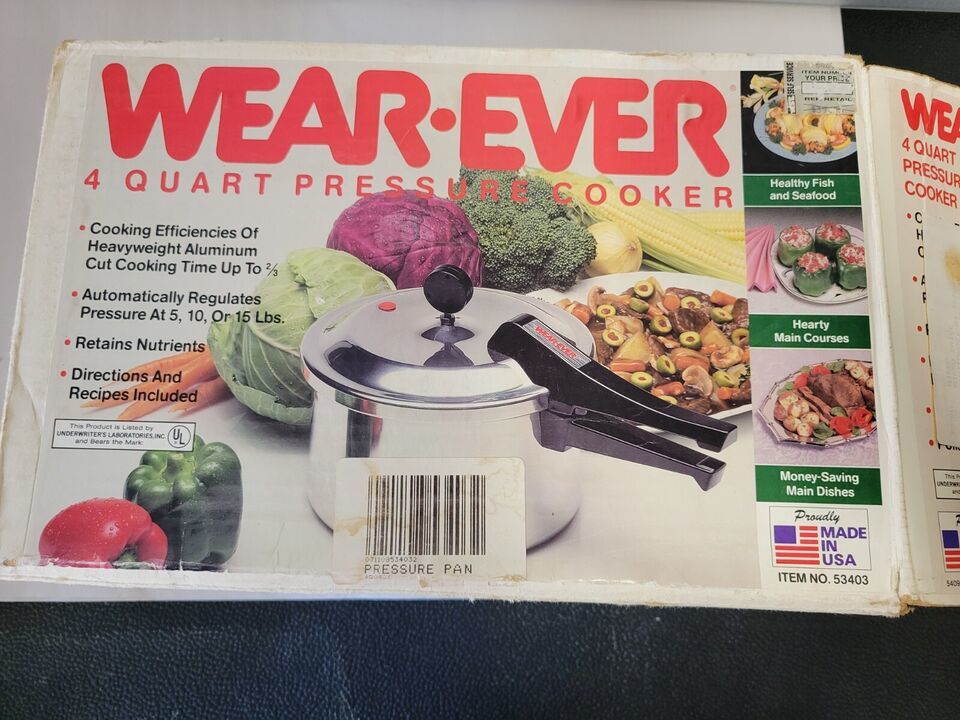 Wear Ever Pressure Cooker 534 03 4 Quart and 50 similar items