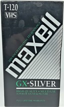 Maxell GX-Silver EP VHS 6 Hours T120  VHS Tape - €5,28 EUR