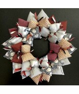 Farmhouse Christmas Wreath Door Decor with Snowmen and More! - €45,38 EUR