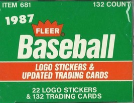 1987 Fleer Baseball Update Team Set Baseball Cards You U Pick From List - $1.00+