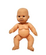 Newborn Bald Baby Vinyl Doll Blue Eyes Blue Realistic 812-28 P-128 12B - $23.33