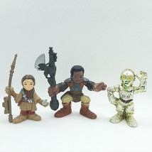 Star Wars Galactic Heroes Lot of 3 by Hasbro including Leia, C3-P0 &amp; Cal... - $11.87