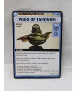 Rise Of The Runelords Poog Of Zarongel Promo Card - $327.89 MXN